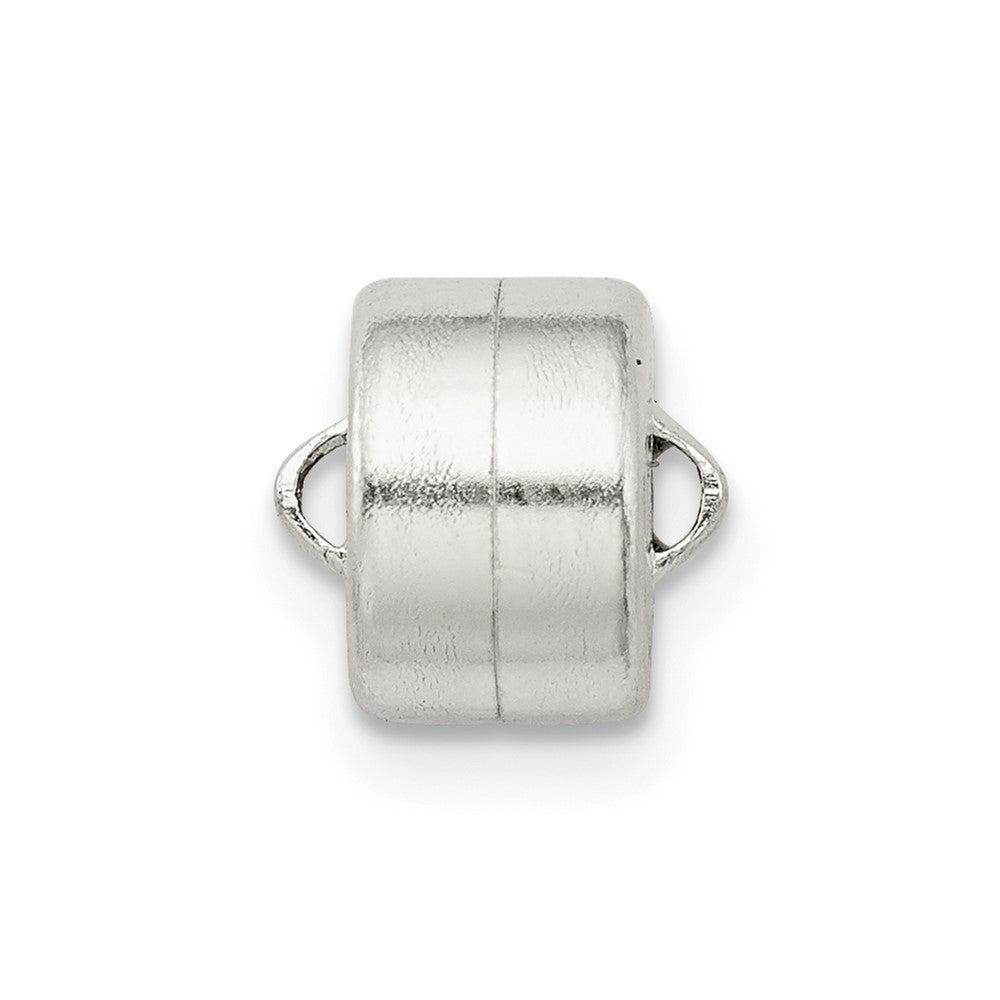 Sterling Silver 7.5mm Polished Magnetic Clasp