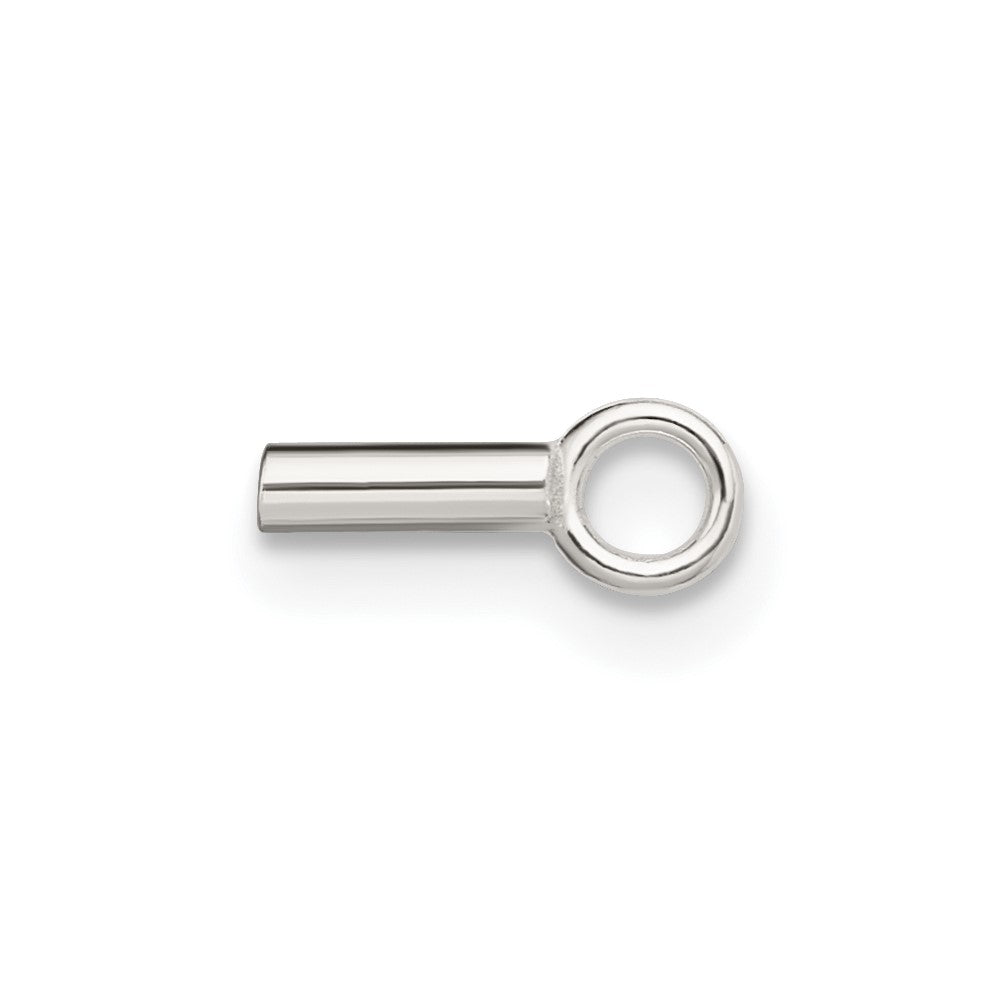 Sterling Silver 5.0 x 1.3mm Crimp End