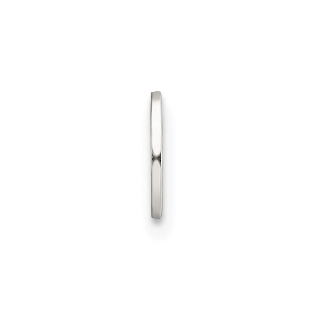 Sterling Silver 7.1 x 4mm Chain Tag