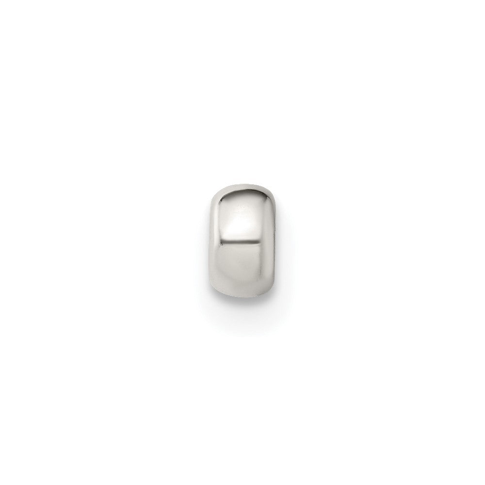 Sterling Silver 2.4 x 4.2mm Polished Roundel