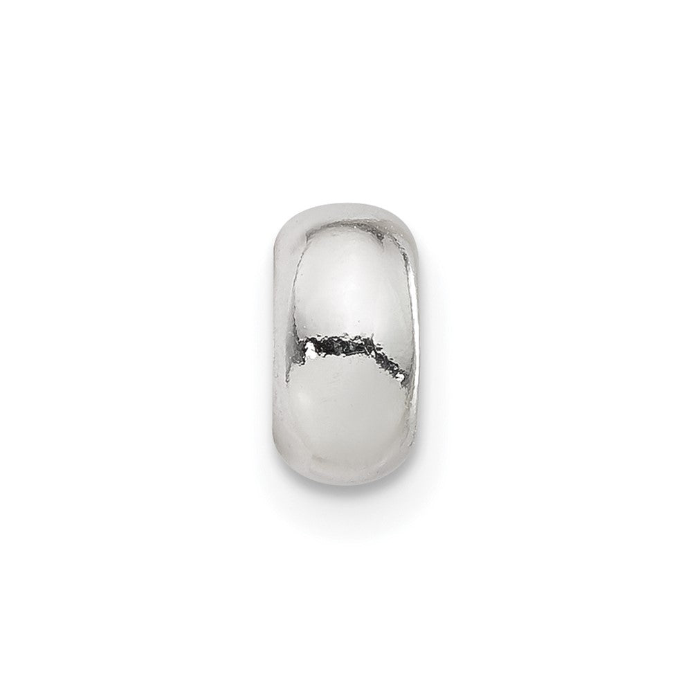 Sterling Silver 4 x 7.4mm Polished Fancy Bead