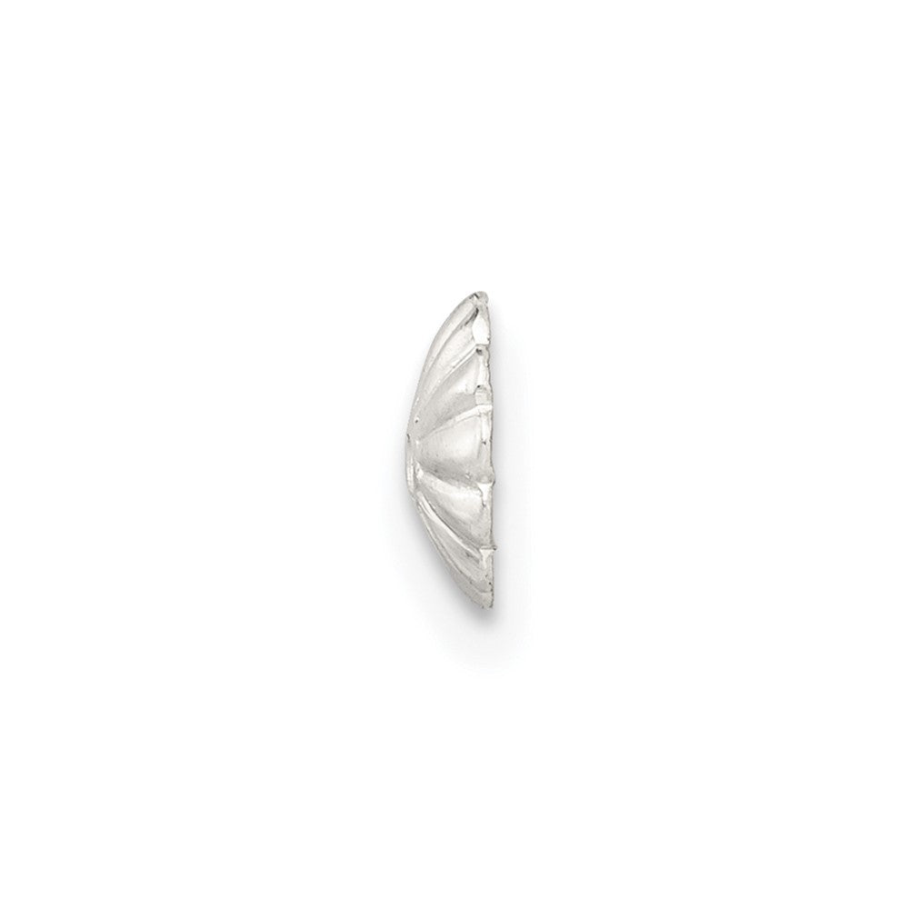 Sterling Silver 6.0mm Bead Cap