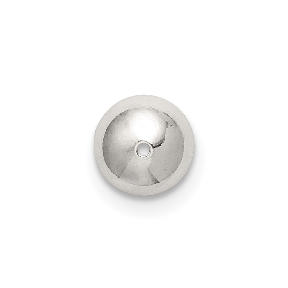 Sterling Silver 6.0mm Bead Cap