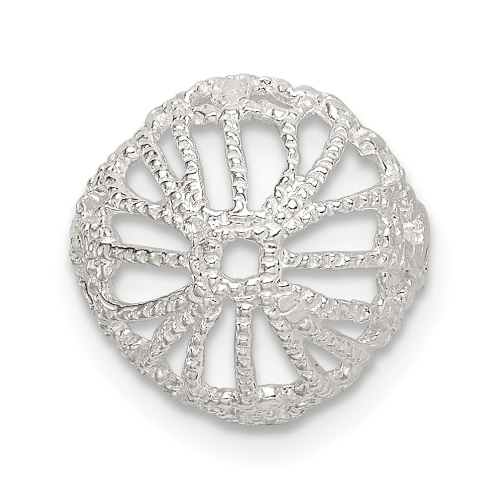 Sterling Silver 10.8mm Bead Cap