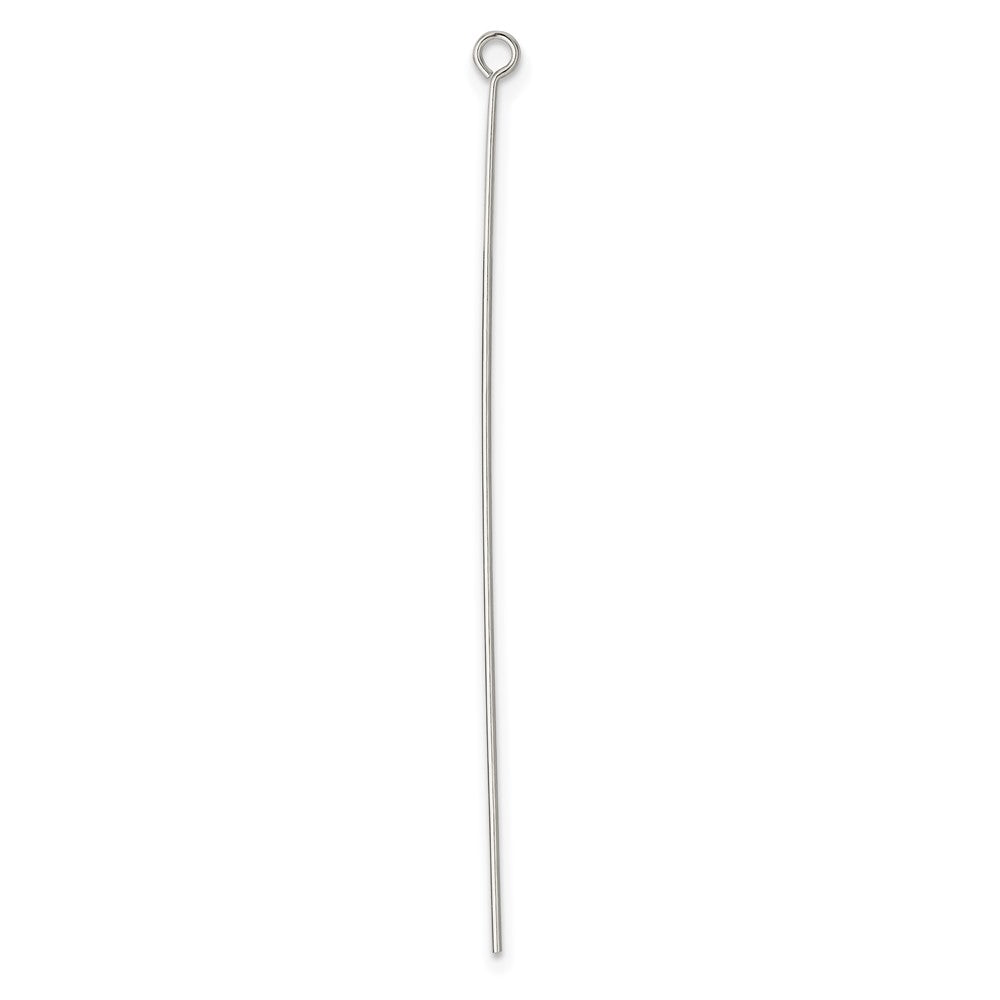 Sterling Silver 2 inch Eye Pin