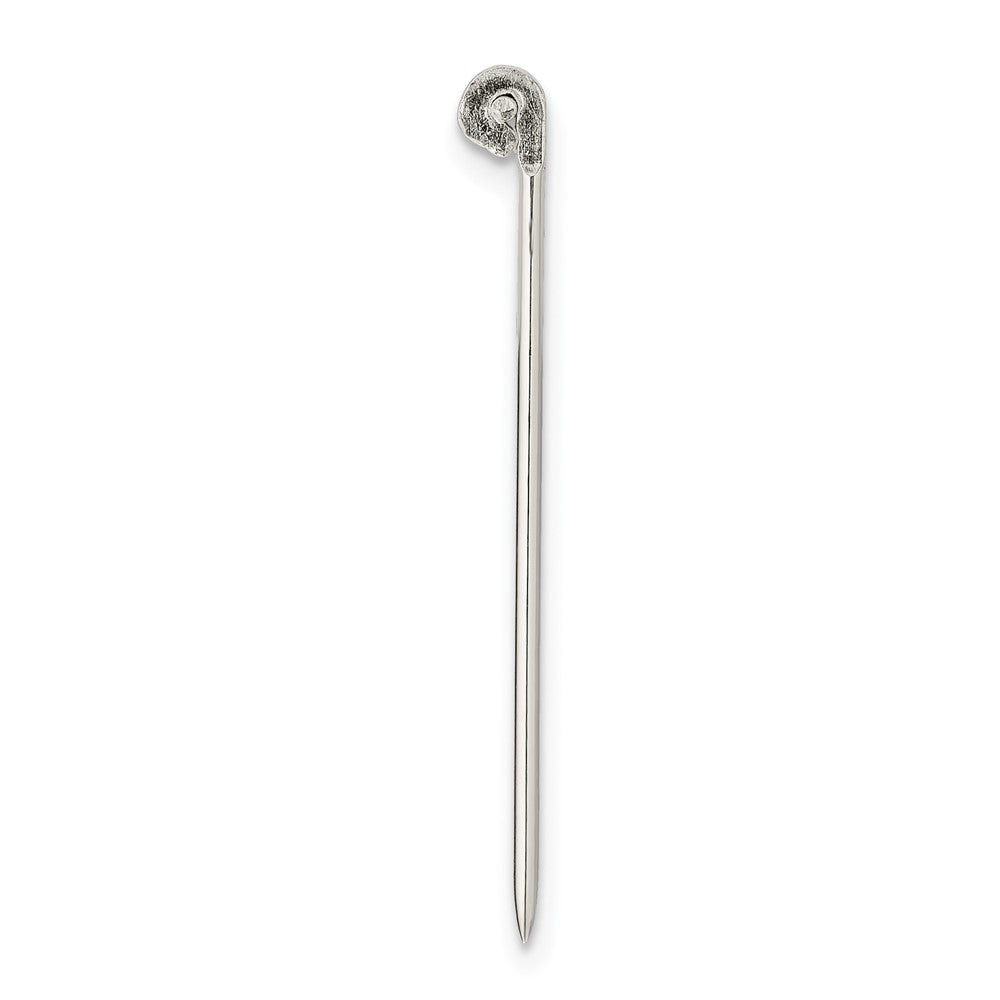 Sterling Silver 1 1/4 inch Assembled Pin Setting