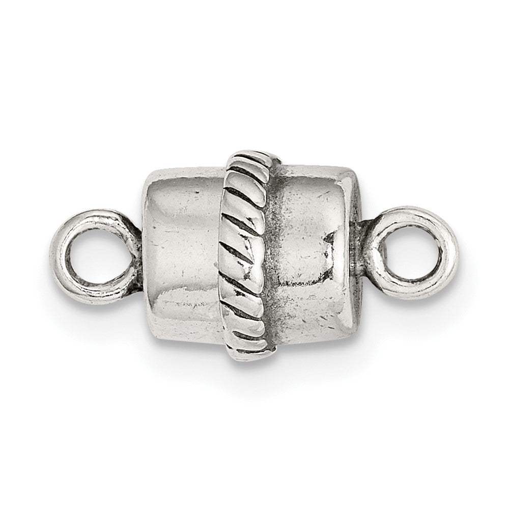 Sterling Silver 9.8 x 7.6mm Magnetic Clasp