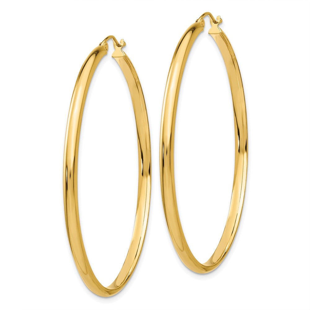 14k Polished Hoop Earring