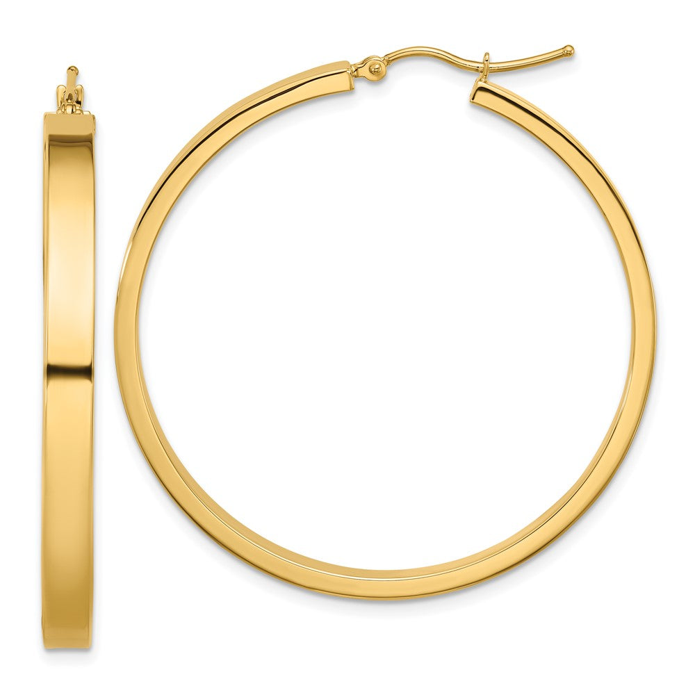 14k Polished Hoop Earring