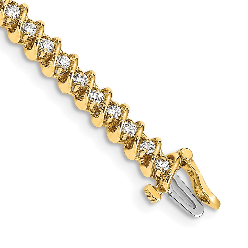 14K Lab Grown Diamond Vs/Si Fgh Tennis Bracelet