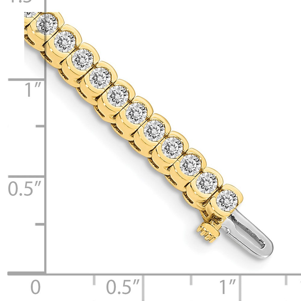 14K Lab Grown Diamond Vs/Si Fgh Tennis Bracelet