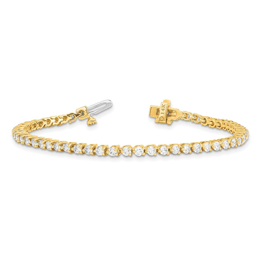 14K Lab Grown Diamond VS/SI FGH Tennis Bracelet