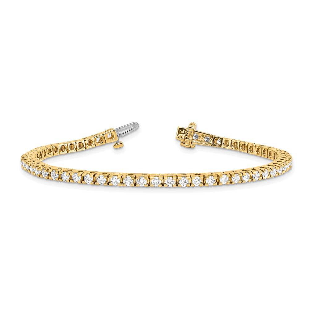 14K Lab Grown Diamond VS/SI FGH Tennis Bracelet