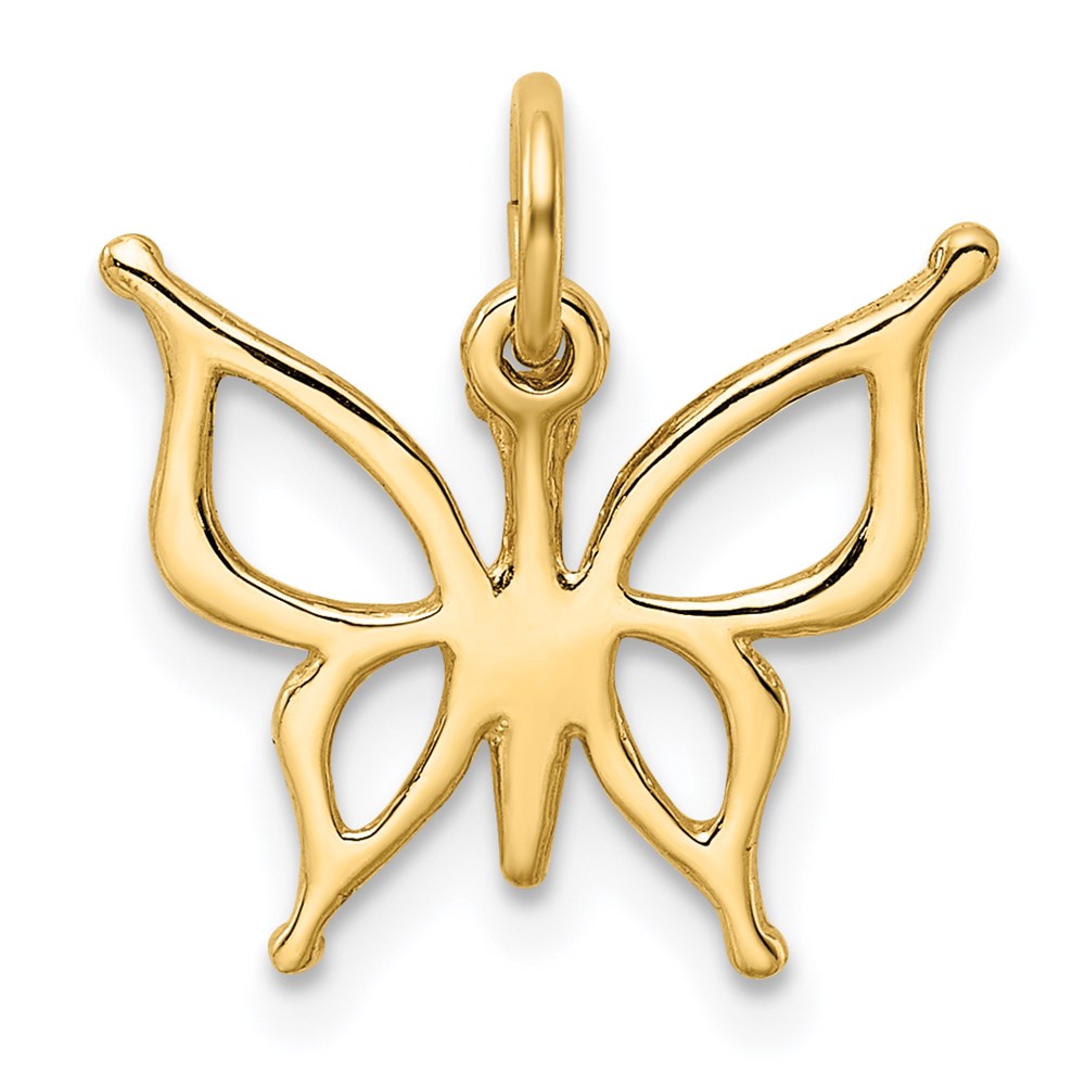 14k Butterfly Charm