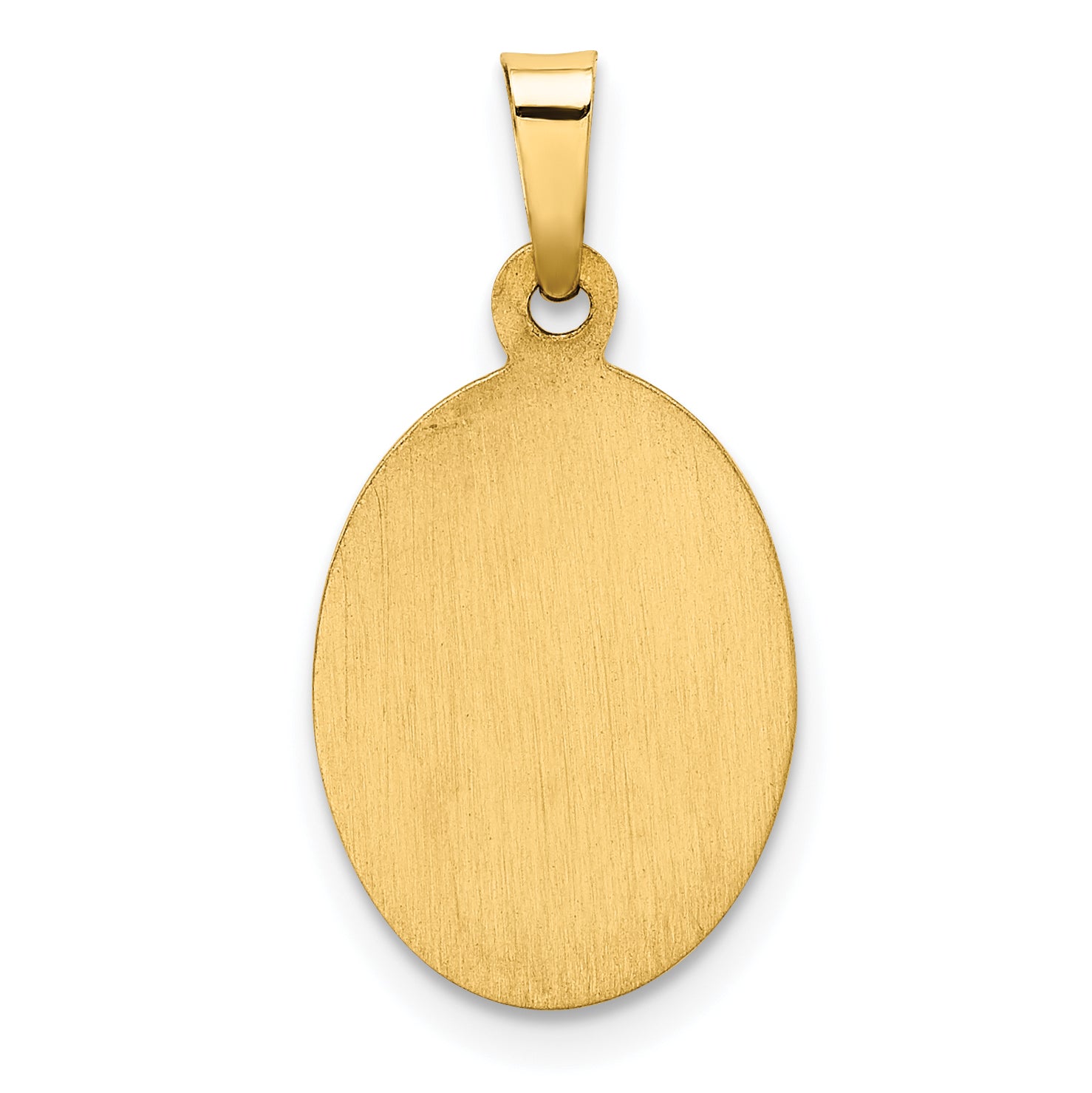 14k Hollow Our Lady Of Guadalupe Medal Charm