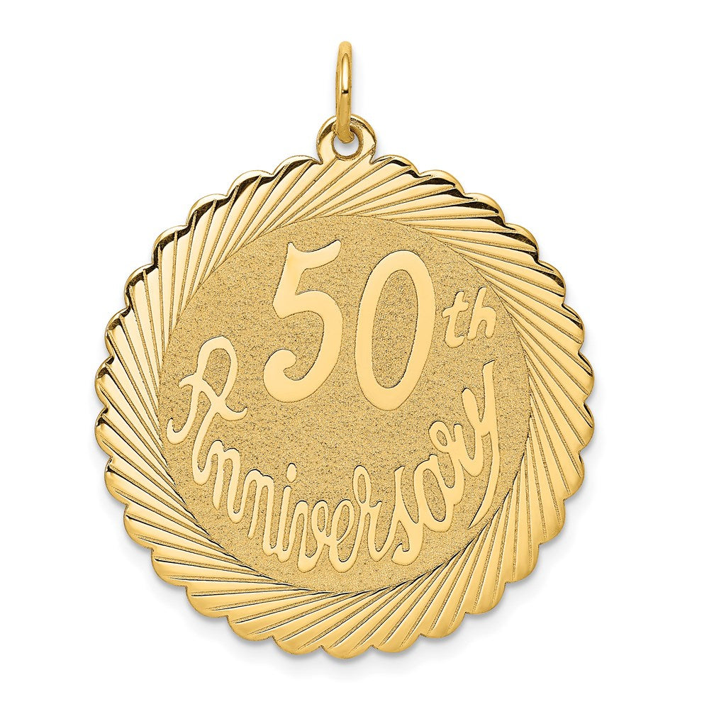 14K 50th ANNIVERSARY Charm