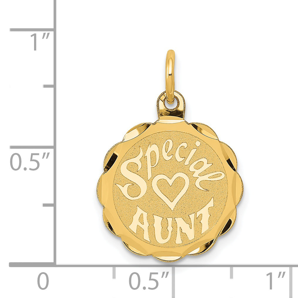 14K SPECIAL AUNT Charm