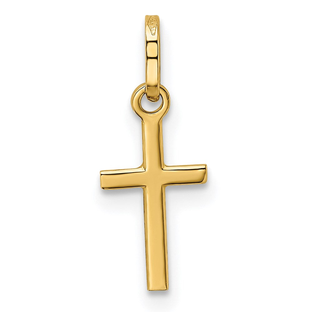 14k Small Cross Charm