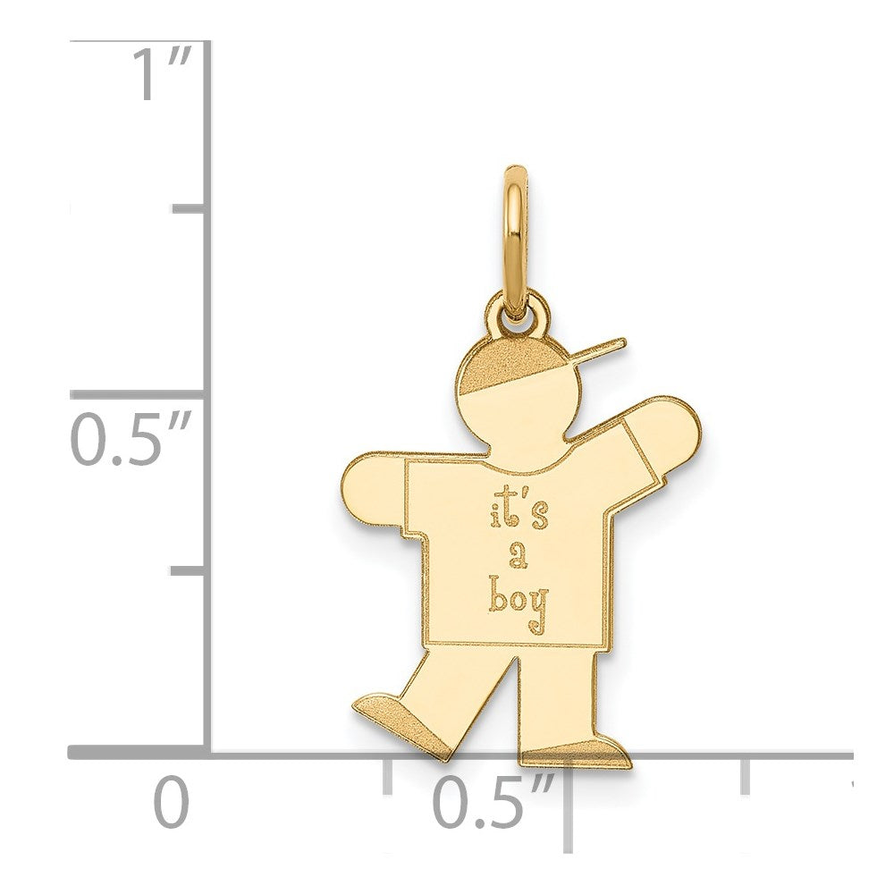 14k Kid Charm