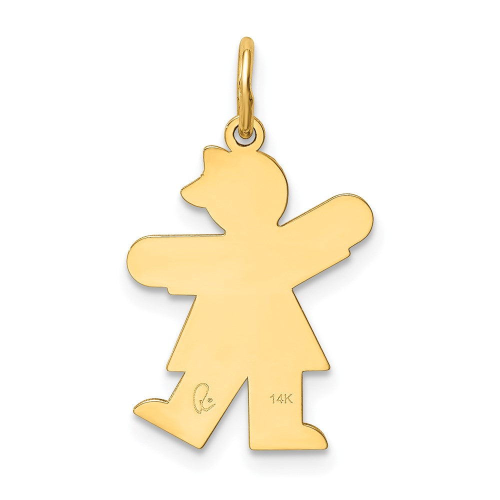 14k Kid Charm