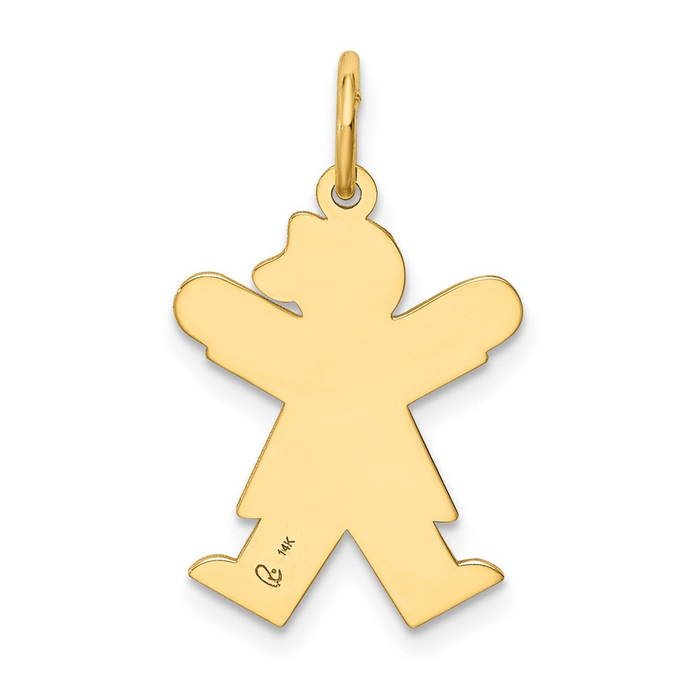 14k Kid Charm