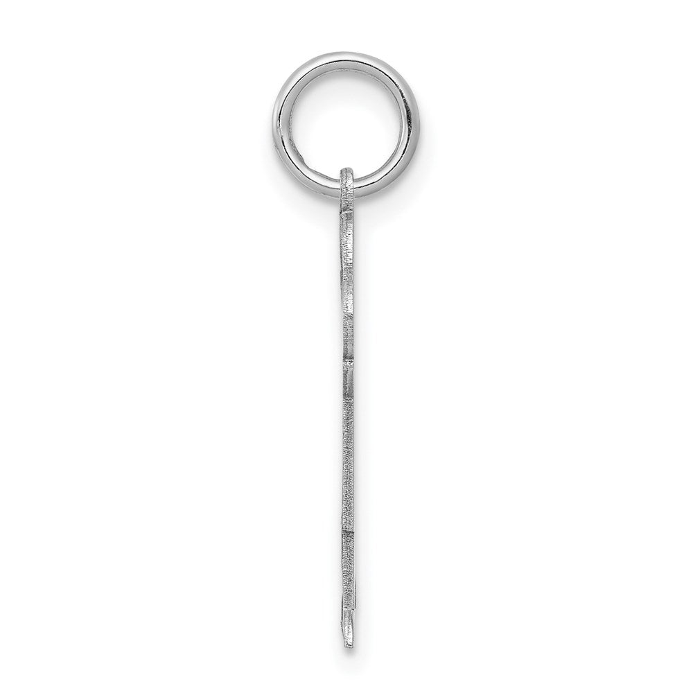 14k White Gold Kid Charm