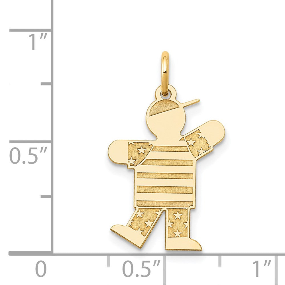 14k Kid Charm