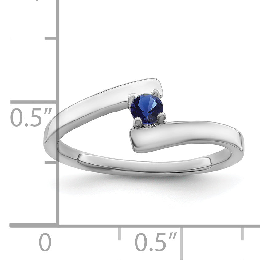 Sterling Silver Rhodium-plated Family Jewelry Ring