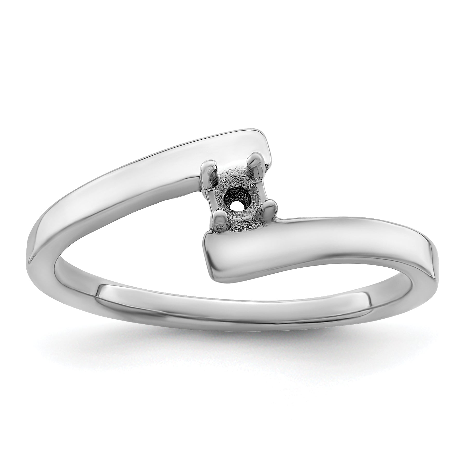 Sterling Silver Rhodium-plated Family Jewelry Ring