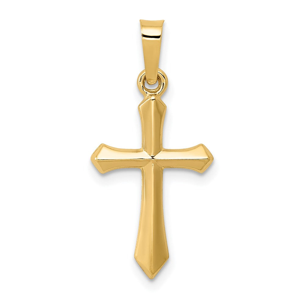 14k Polished Cross Pendant