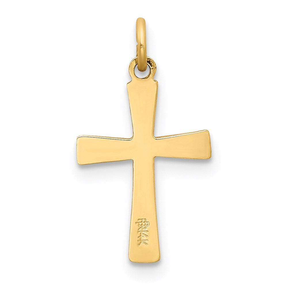 14k Cross Charm