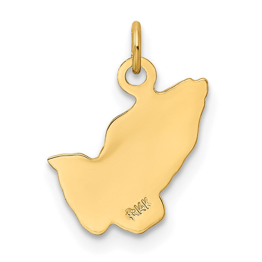 14k Praying Hands Charm