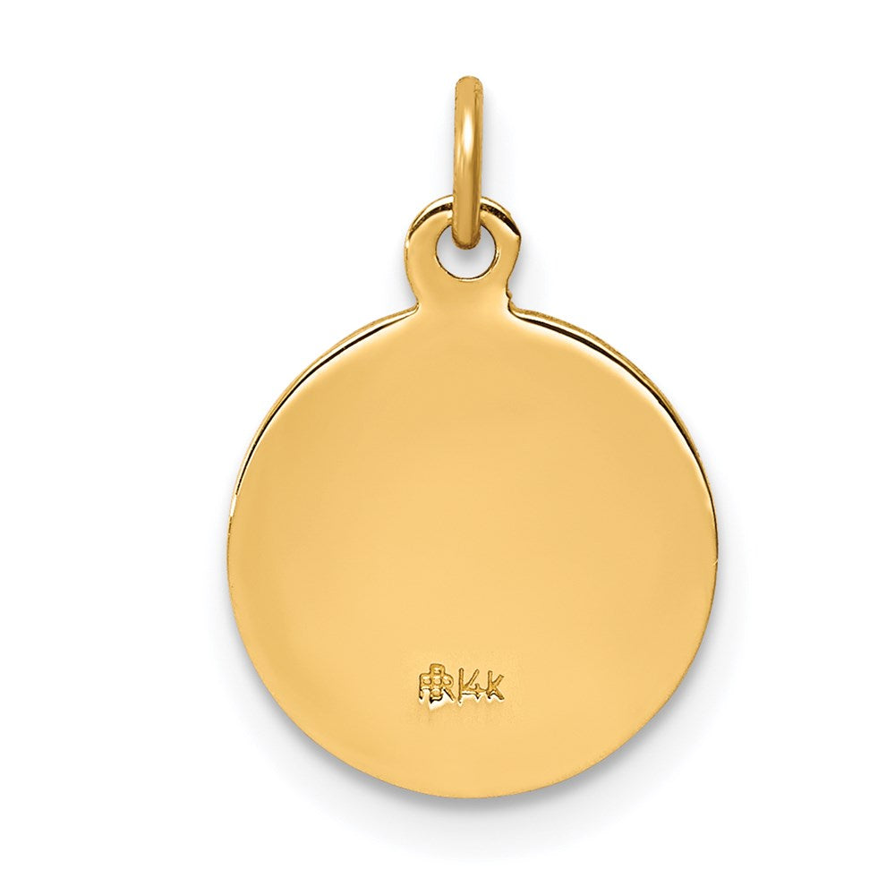 14k Confirmation Charm