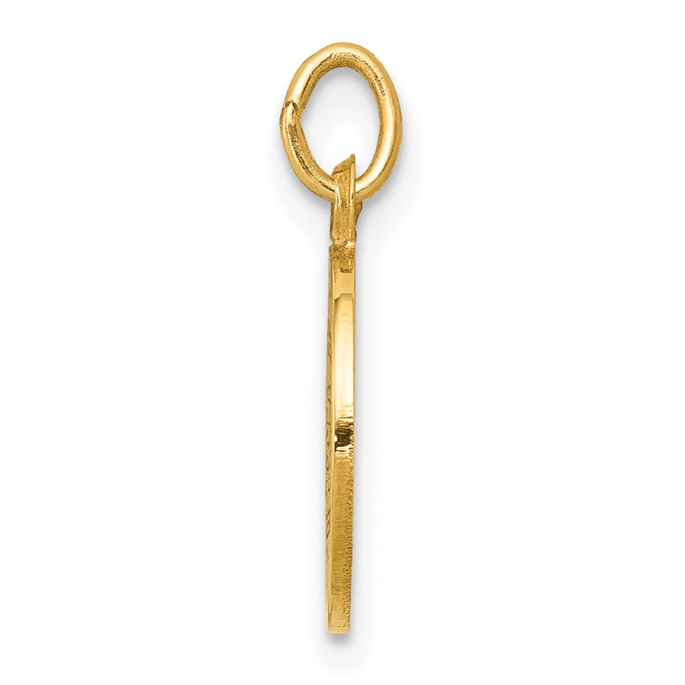 14k Holy Trinity Medal Charm