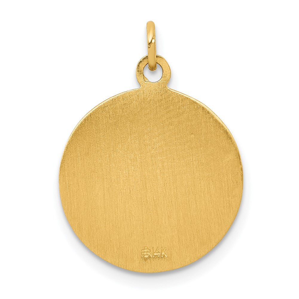 14k Mother Cabrini Medal Charm