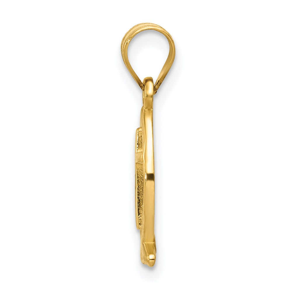 14k Ichthus Fish Charm