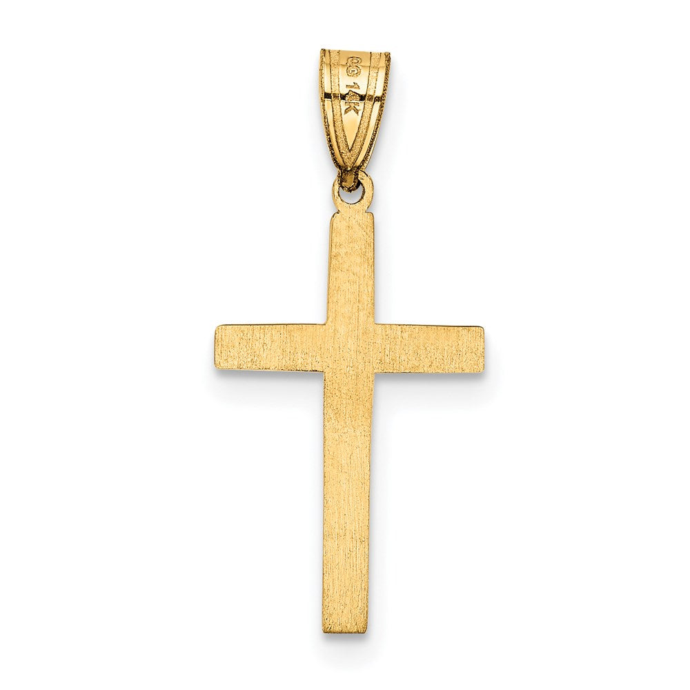 14k Cross Charm