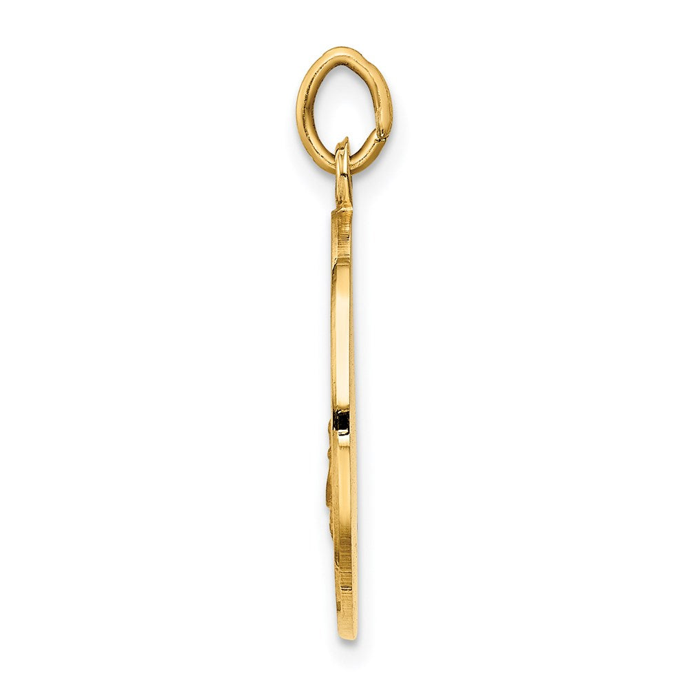 14k Our Lady of San Juan Medal Pendant