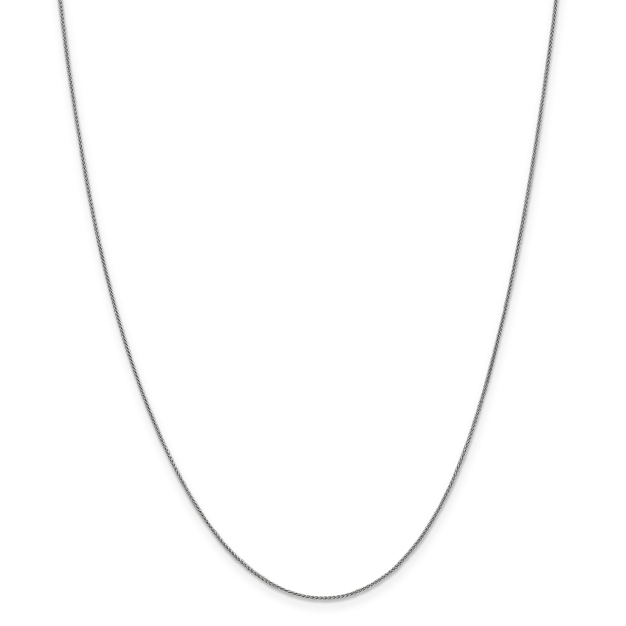 10K Wg .85Mm Spiga Chain Anklet