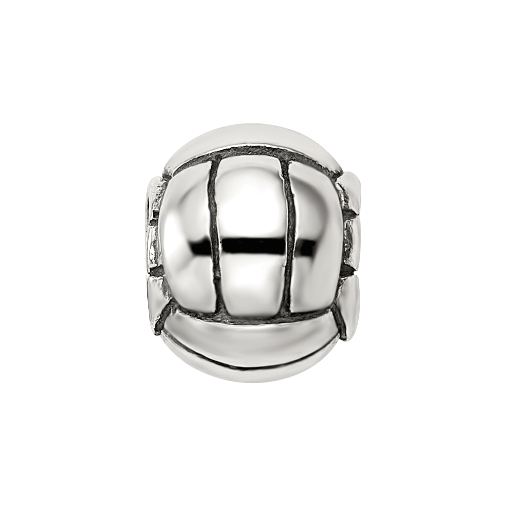Sterling Silver Reflections Volleyball Bead