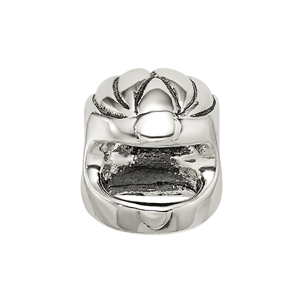 Sterling Silver Reflections Race Car Helmet Bead