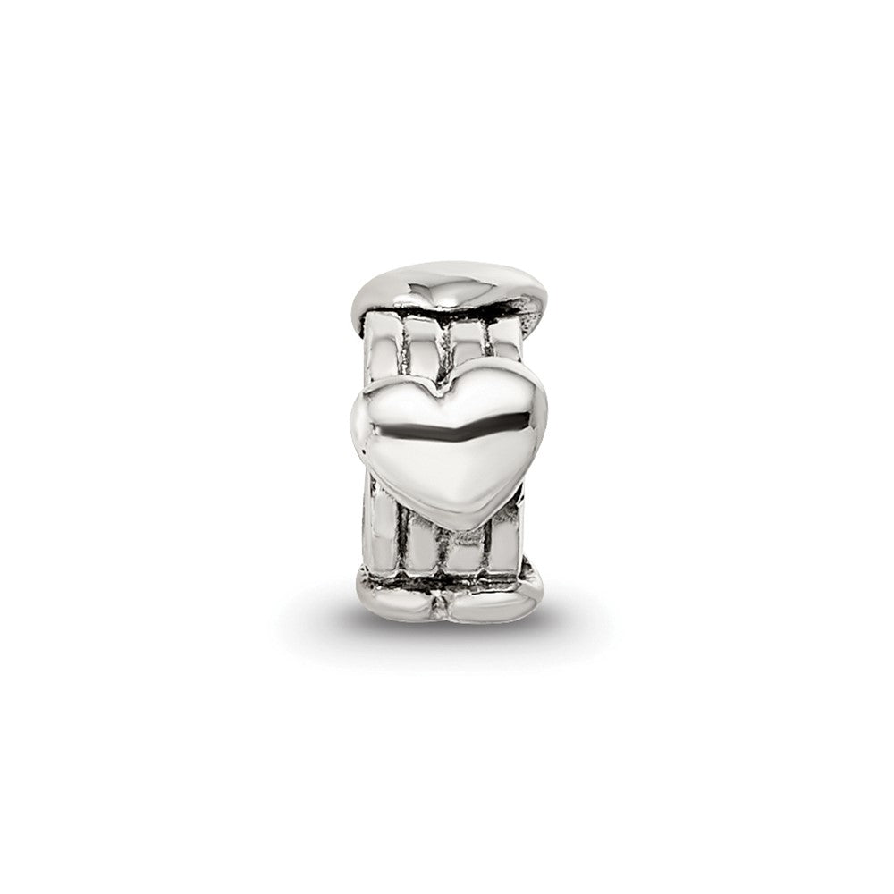 Sterling Silver Reflections Kids Hearts Bead