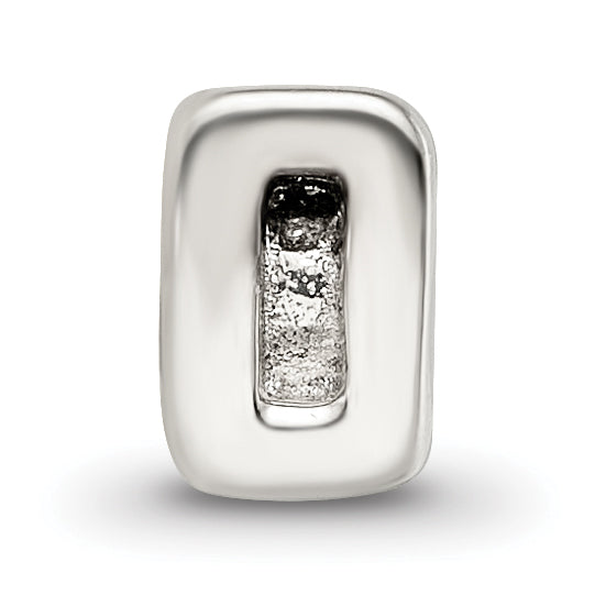 Sterling Silver Reflections Kids Number 0 Bead Size: 6.36MM X 4.55MM