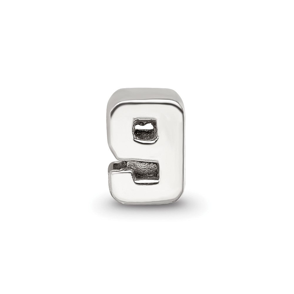 Sterling Silver Reflections Kids Number 9 Bead