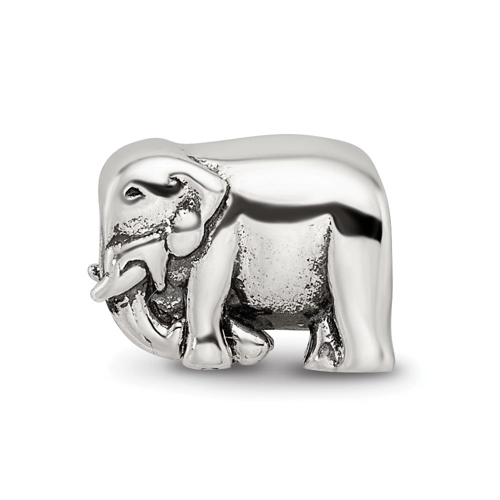 Sterling Silver Reflections Elephant Bead