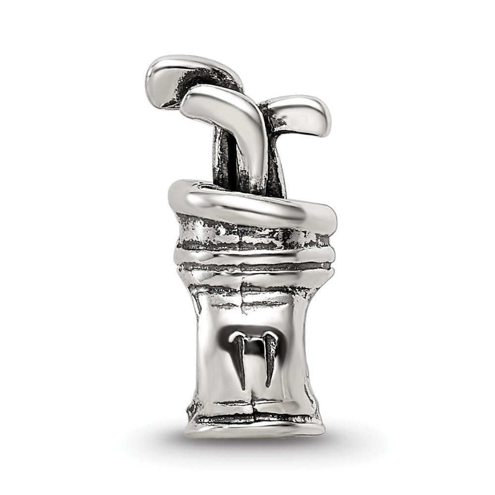 Sterling Silver Reflections Golf Bag Bead
