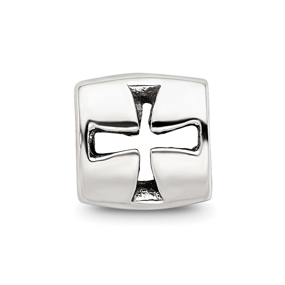 Sterling Silver Reflections Maltese Cross Bead