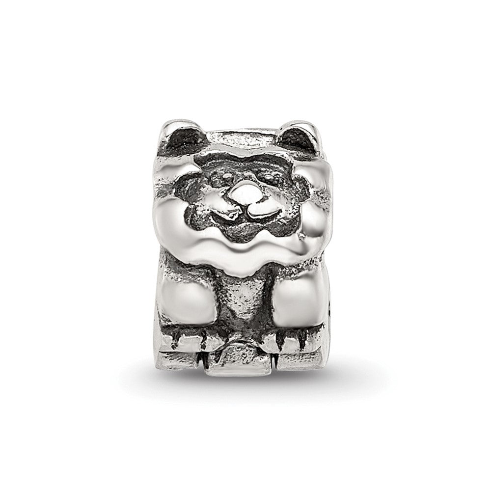 Sterling Silver Reflections Kids Lion Clip Bead