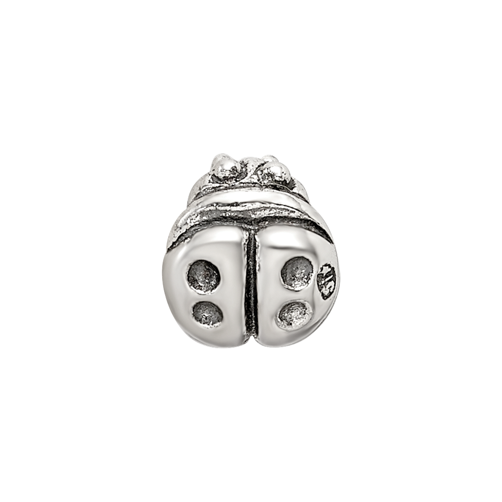 Sterling Silver Reflections Kids Ladybug Bead