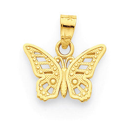 10k Butterfly Charm 10C1004 - shirin-diamonds